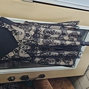 Black lace top